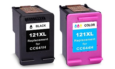 Комплект картриджей SP 121XL (CC641HE/CC644HE) для HP цветной и черный
