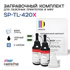 Заправочный комплект SP TL-420X (2 тонера + 2 чипа) для Pantum