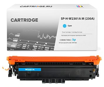 Комплект картриджей SP W2300A-W2301A-W2302A-W2303A для HP (с чипом)