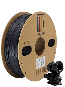 PA6-CF пластик CartriDge 1.75мм 1кг нейлон Nylon черный угленаполненный