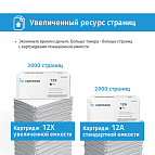 Картридж SP Q2612X (12X) для HP черный