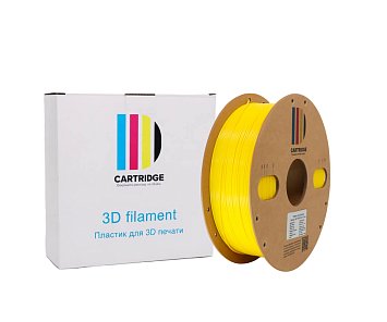 PLA пластик CartriDge 1.75мм 1кг желтый для 3D-принтера