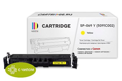 Комплект картриджей SP 069BK-069C-069Y-069M для Canon (c чипом)